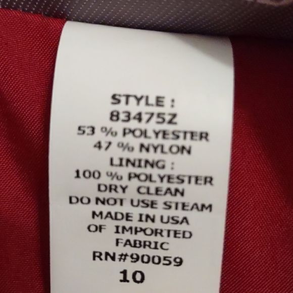 David's Bridal Women's size 10 red halter formal dress gathered bodice - Picture 7 of 7